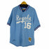 ミッチェルアンドネス mitchell&ness AUTHENTIC JERSEY KANSAS CITY ROYALS BO JACKSON ベースボールジャージ カンザスシティーロイヤルズ スカイブルー メンズ 52