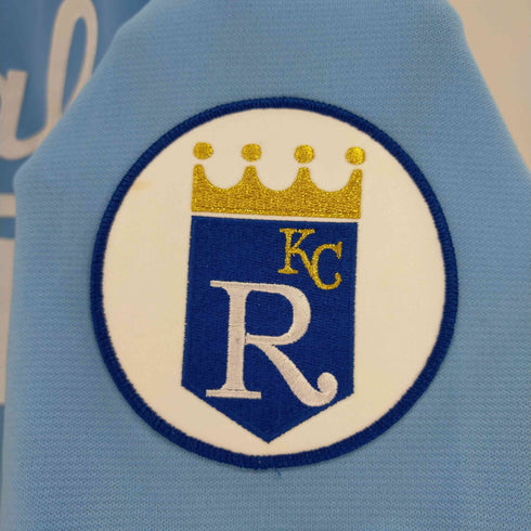 ミッチェルアンドネス mitchell&ness AUTHENTIC JERSEY KANSAS CITY ROYALS BO JACKSON ベースボールジャージ カンザスシティーロイヤルズ スカイブルー メンズ 52