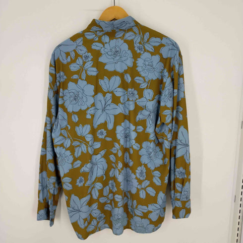 ティーケー タケオキクチ tk. TAKEO KIKUCHI ラインフラワー柄シャツ ドレープ フローラル メンズ JPN:M