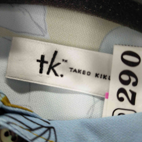 ティーケー タケオキクチ tk. TAKEO KIKUCHI ラインフラワー柄シャツ ドレープ フローラル メンズ JPN:M