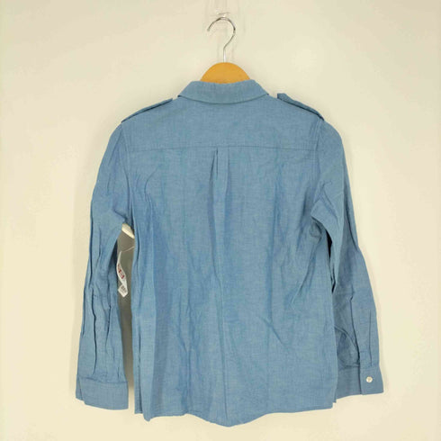 アーペーセー A.P.C. エポレット付き コットンリネンシャツ レディース import:S