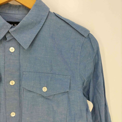 アーペーセー A.P.C. エポレット付き コットンリネンシャツ レディース import:S