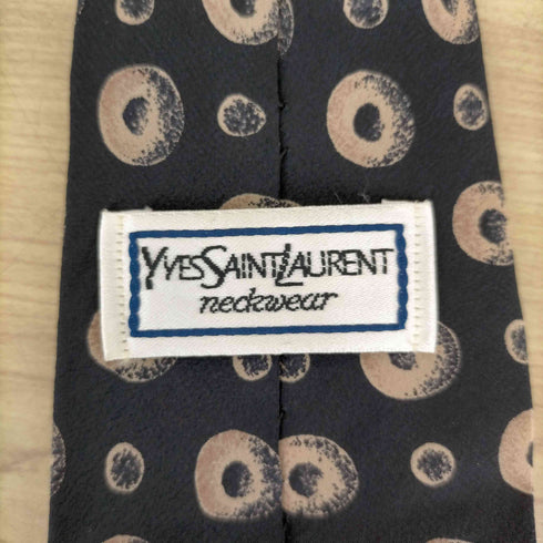 イヴサンローラン Yves Saint Laurent 総柄ネクタイ メンズ