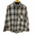 ザラ ZARA オンブレチェックシャツ ワンポケット メンズ import:S