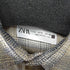 ザラ ZARA オンブレチェックシャツ ワンポケット メンズ import:S