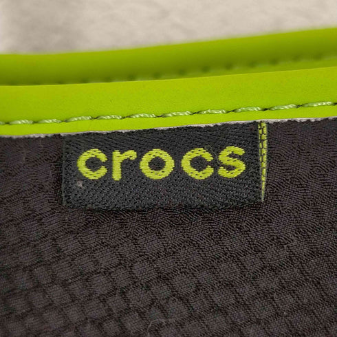 クロックス crocs フロントジップレインブーツ メンズ US:9