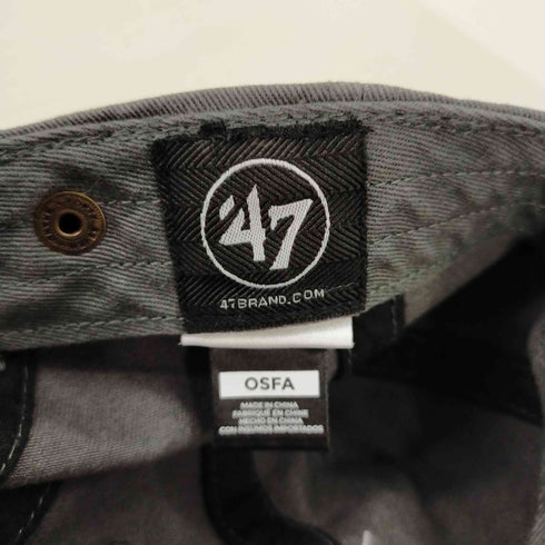 フォーティセブンブランド 47 BRAND 6パネルキャップ フロントロゴ メンズ