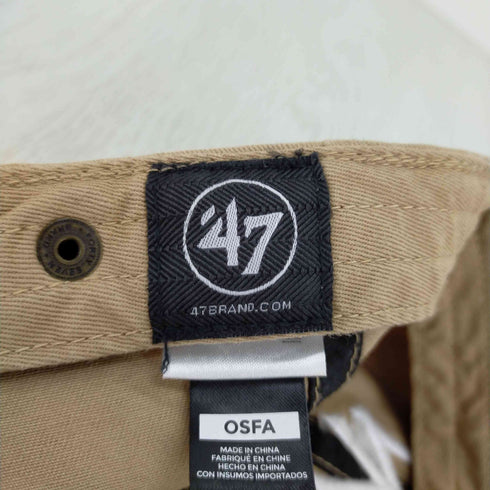 フォーティセブンブランド 47 BRAND 6パネルキャップ フロントロゴ メンズ