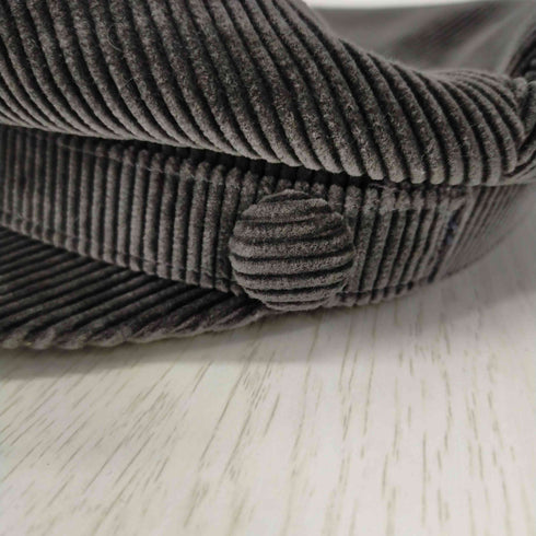 ヨウジヤマモトプールオム Yohji Yamamoto POUR HOMME 9W CORDUROY WASHED LENNON CAP コーデュロキャスケット メンズ 4