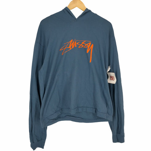 ステューシー Stussy ストックロゴ フードTシャツ メンズ JPN:XL