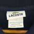 ラコステ LACOSTE ペルー製 ロゴワッペン ボーダー 鹿の子ポロシャツ メンズ 7