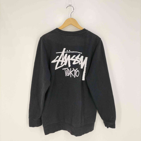 ステューシー Stussy TOKYO CREW プリントクルーネックスウェット メンズ import:L