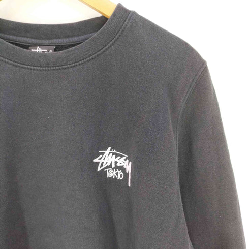 ステューシー Stussy TOKYO CREW プリントクルーネックスウェット メンズ import:L