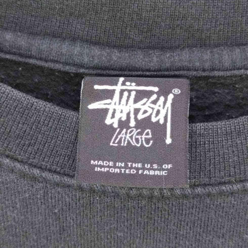 ステューシー Stussy TOKYO CREW プリントクルーネックスウェット メンズ import:L