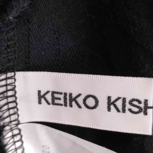 ケイコキシ KEIKO KISHI by nosh 立体 スクエアネックコットンカットソー レディース FREE