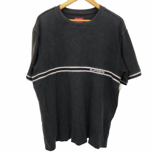 シュプリーム Supreme Knit Stripe S/S Top メンズ L
