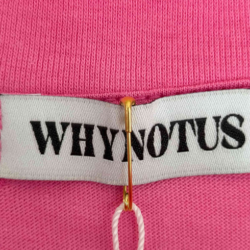 WHYNOTUS LONG SLEEVE VACCINE T-SHIRTS クロップド カットソー レディース import:S