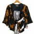 “ICAN HAREM 変形 Tシャツ ブリーチ加工 メンズ