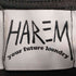 “ICAN HAREM 変形 Tシャツ ブリーチ加工 メンズ