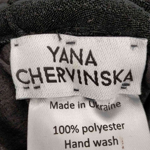 YANA CHERVINSKA オーバーサイズ 中綿キルティングハット レディース