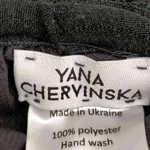 YANA CHERVINSKA オーバーサイズ 中綿キルティングハット レディース