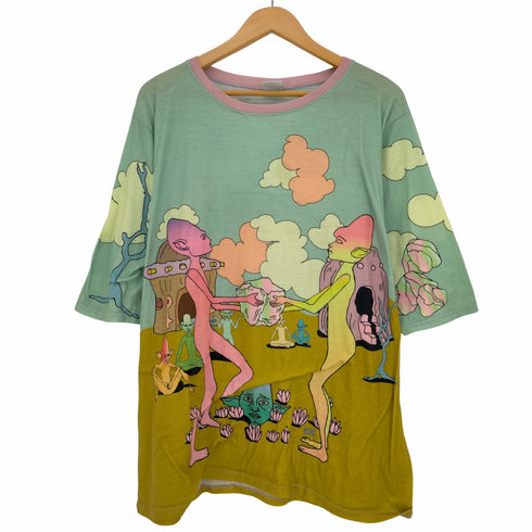FERTILE STRAINS STONE RITUAL SHIRT ( MIX ) KIM LAUGHTON メンズ