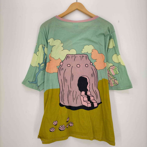 FERTILE STRAINS STONE RITUAL SHIRT ( MIX ) KIM LAUGHTON メンズ