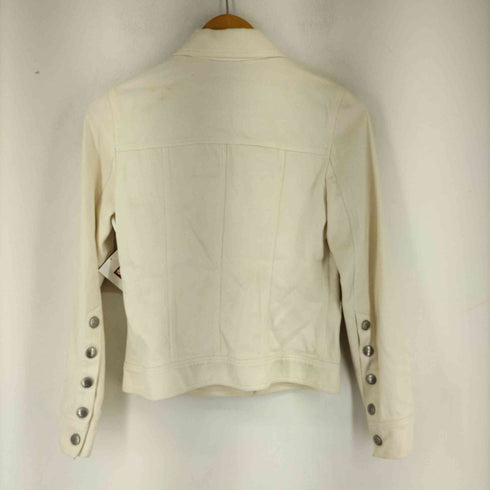 ランバンコレクション LANVIN COLLECTION シルク混デニムジャケット レディース 38