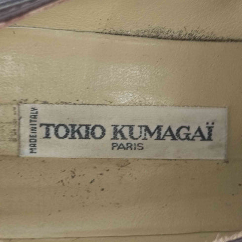 トキオクマガイ TOKIO KUMAGAI トゥデザインレースアップシューズ レディース