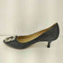 マノロブラニク MANOLO BLAHNIK ビジューデザインヒールパンプス レディース EUR:37