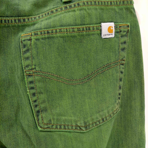 カーハート Carhartt relaxed straight 後染め デニムパンツ メンズ 33