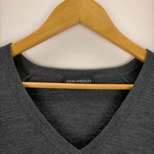 ジョンスメドレー JOHN SMEDLEY イギリス製 ロングニット メンズ JPN:S