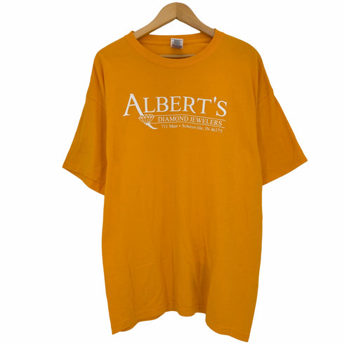 ギルダン GILDAN ALBERT'S DIAMOND JEWELERS ジュエリー 企業ロゴ クルーネックTシャツ メンズ import:XL