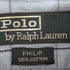ポロバイラルフローレン Polo by RALPH LAUREN 90s ポニー刺繍 PHILIP 長袖チェックシャツ メンズ 17 34/35