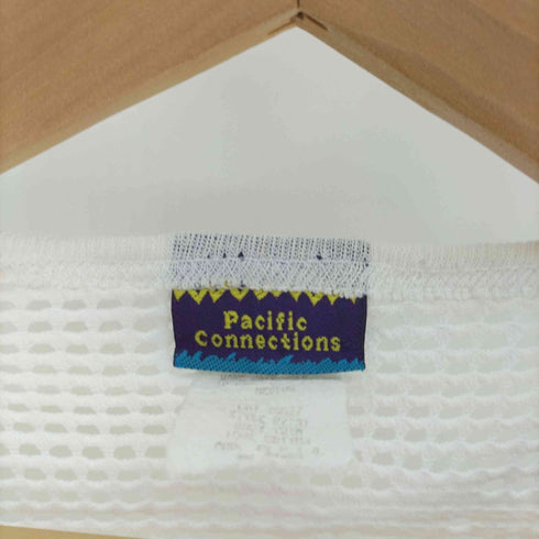 Pacific Connections USA製 メッシュ カットソー 網シャツ レディース