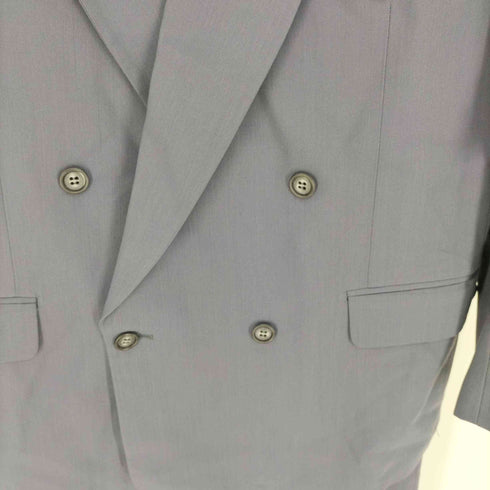 LEMERE NEW WOOL ダブルブレスト テーラードジャケット 2タック スラックス パンツ セットアップ メンズ