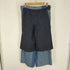 Rebuild Docking Layered 2Tone Denim Pants リビルド ドッキング レイヤード 2トーン デニムパンツ メンズ 40