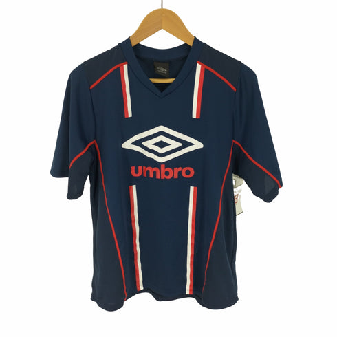 アンブロ UMBRO ロゴプリント Vネック ゲームシャツ メンズ O