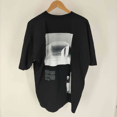 アート HOW HIGT THE MOON 両面プリント S/S Tシャツ メンズ import:XL