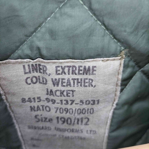 ブリティッシュアーミー BRITISH ARMY LINER EXTREME COLD WEATHER JACKET メンズ 190/112