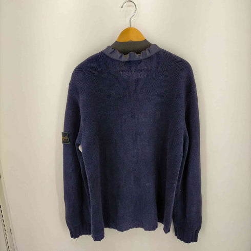 ストーンアイランド STONE ISLAND 01SS MADE IN ITALY グリーンエッジ コットンジップニット メンズ import:XL