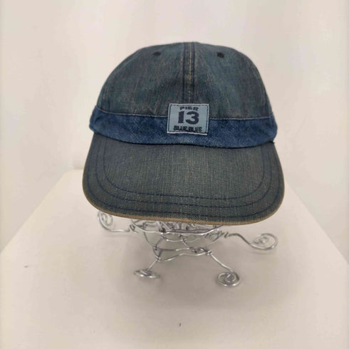 ブルーブルー BLUE BLUE 90S ロングビル デニムキャップ メンズ