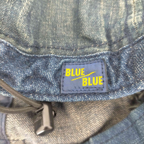 ブルーブルー BLUE BLUE 90S ロングビル デニムキャップ メンズ