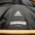アディダス adidas ジップアップ 中綿ジャケット モッズコート メンズ import:L