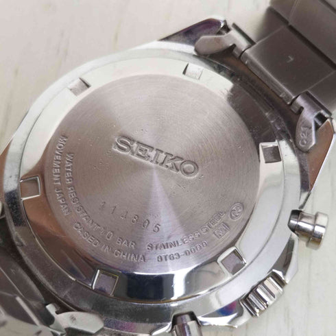 セイコー SEIKO CHRONOGRAPH クロノグラフ クォーツ腕時計 メンズ