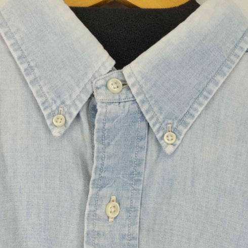 ラルフローレン RALPH LAUREN CLASSIC FIT スモールポニー刺繍 BD L/S デニムシャツ メンズ import:L