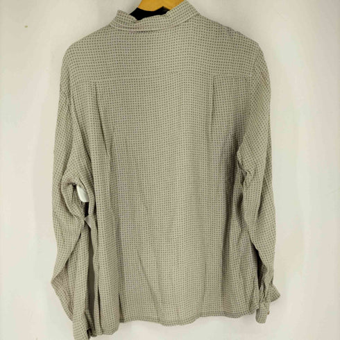 クレイボーン Claiborne 総柄 レーヨン L/S シャツ メンズ import:L