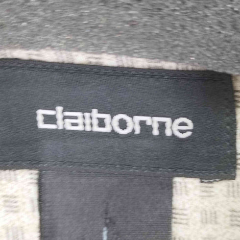 クレイボーン Claiborne 総柄 レーヨン L/S シャツ メンズ import:L