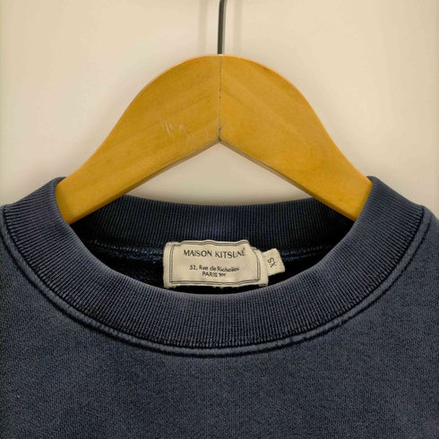 メゾンキツネ MAISON KITSUNE メゾンキツネ YOGA FOX クルーネックスウェット メンズ JPN:XS