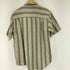 ジェフリービーン GEOFFREY BEENE S/S リネン混ストライプシャツ メンズ import:M